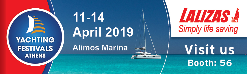 LALIZAS at Athens Yachting Festival 2019