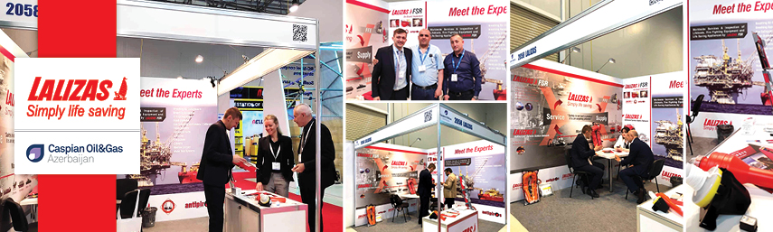  Successful presence for LALIZAS at Caspian Oil and Gas 2019