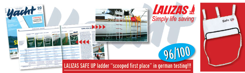 Lalizas Safety Ladder "Safe Up" M.O.B 5 steps 
