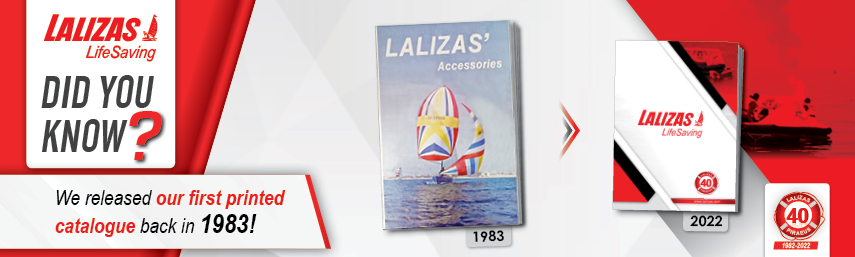 Did you know that LALIZAS released its first printed catalogue back in 1983?