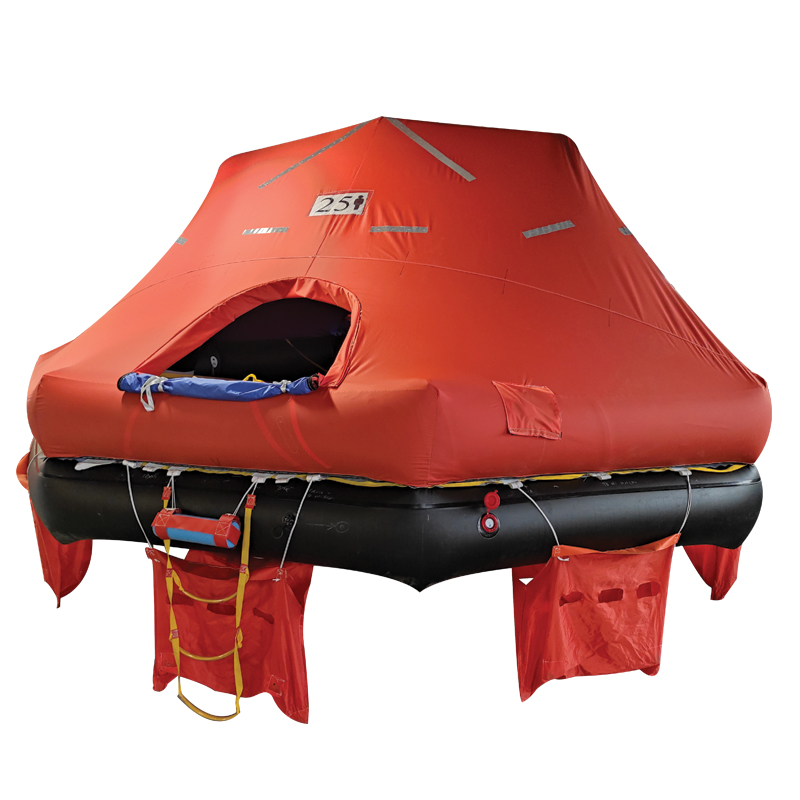 LALIZAS Liferaft SOLAS DEEP SEA II,Throw-overboard,16 prs,canister (A) 501599 image