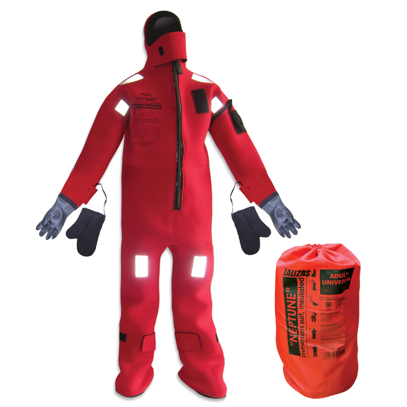 LALIZAS Immersion Suits 'Neptune', SOLAS, Xlarge, Insulated - with rubber gloves 72747 image