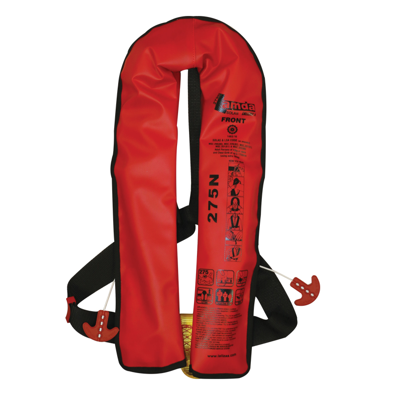 LALIZAS Inflatable Lifejacket Lamda Auto 275N, SOLAS/MED 71216 image