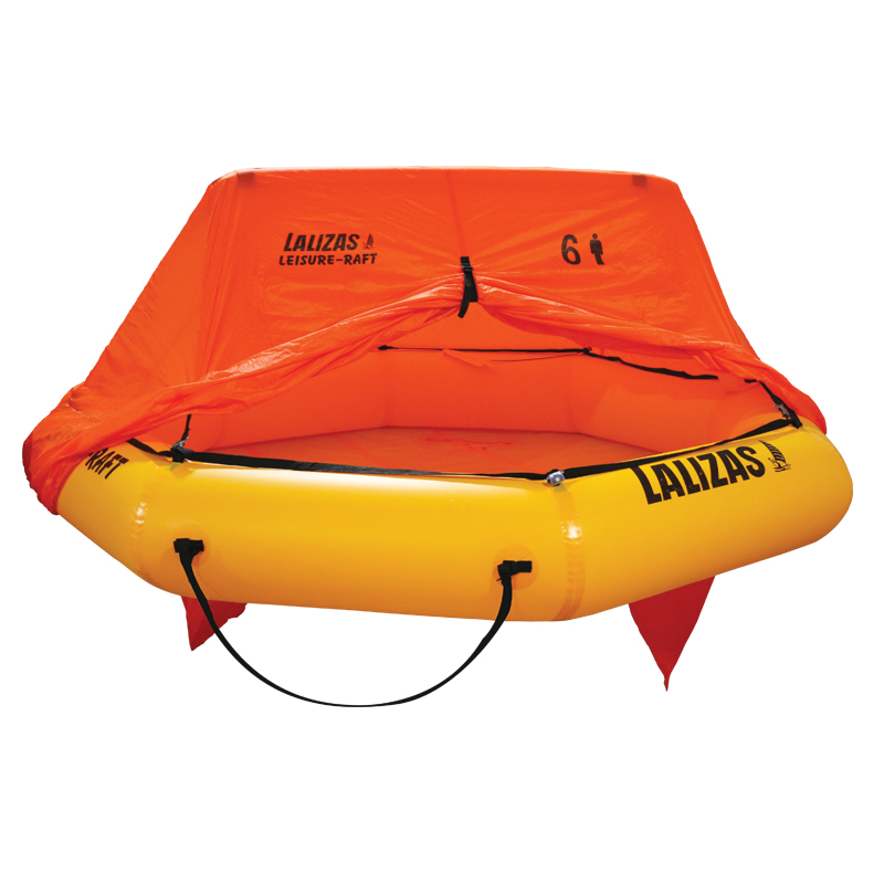 LALIZAS LEISURE-RAFT liferaft, with canopy, 6prs 72202 image