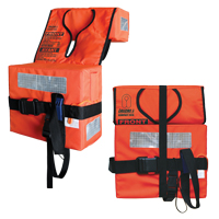 LALIZAS Foam Folding Lifejacket Compact, SOLAS/MED, Adult, Orange 72214 image