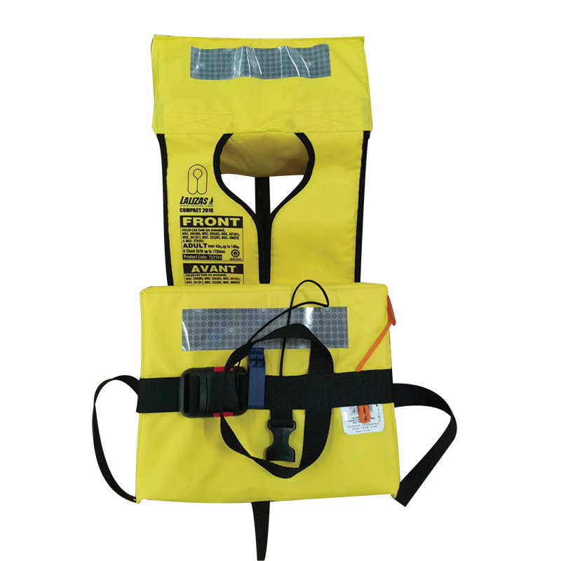 LALIZAS Foam Folding Lifejacket Compact, SOLAS/MED, Adult, Yellow 722141 image