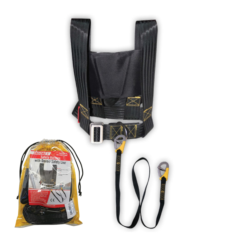 Safety Harness & Saf. Line,Double,L185cm,ISO,Child,Set 74571 image