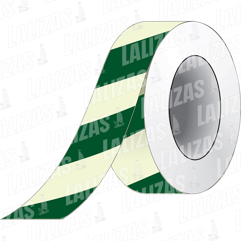 Green Diagonal Tape (4cmX10M) 812034 image