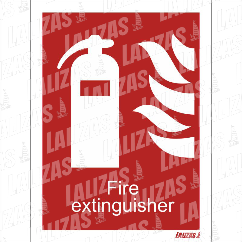 Fire Extinguisher, De (15X20cm) 826120 image