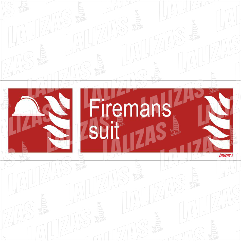 Fireman's Suit, Cg (10X30cm) 816158 image