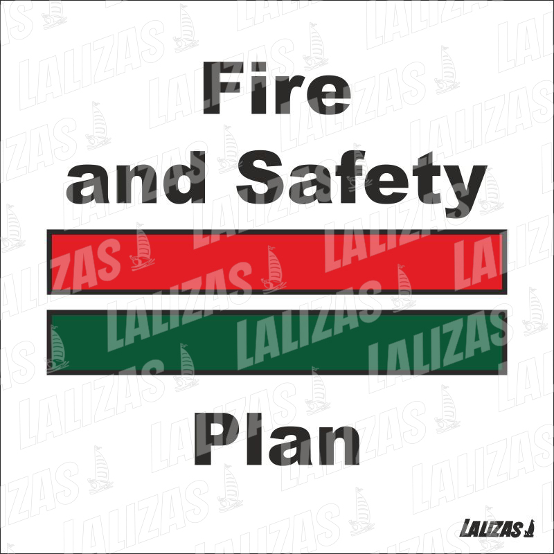 Fire & Safety Plan (15X15cm) 828181 image