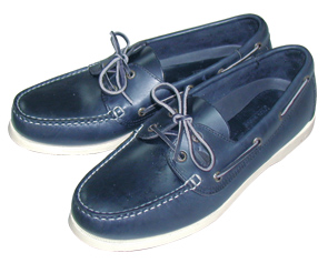 [40594] Schuhe “Skipper”, blau / weisse Sohle Nr..36 image