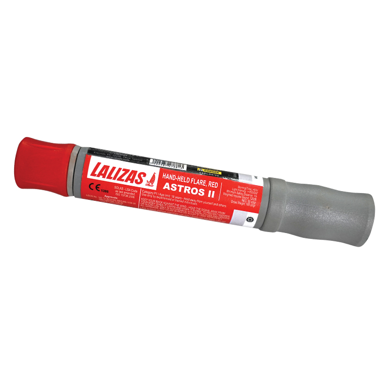 [747881] LALIZAS Hand-Held Flare ASTROS II, SOLAS/MED/USCG, Red image