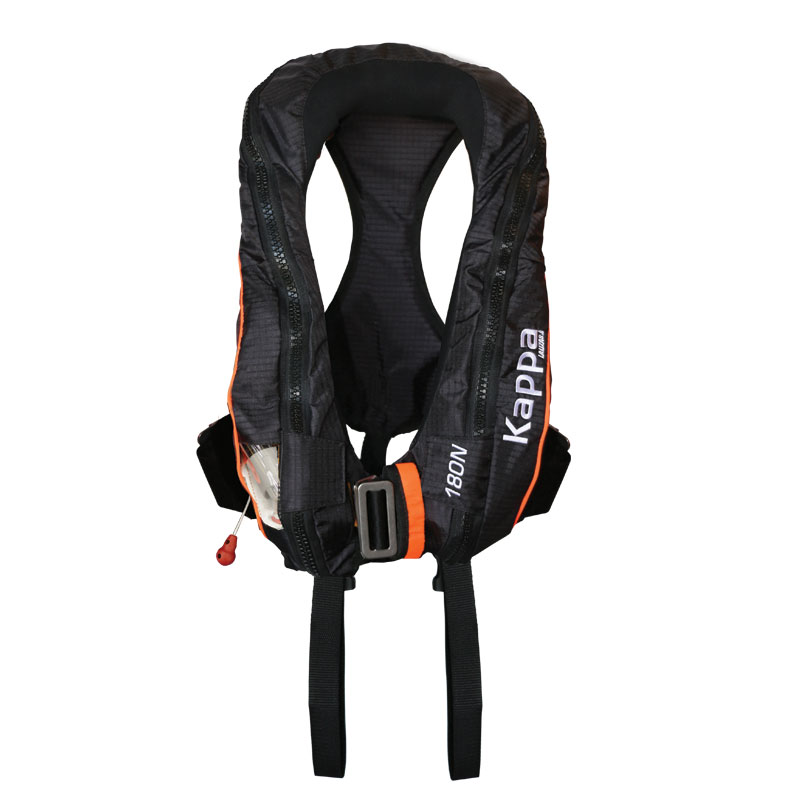 [76170] Kappa Gilet de sauvetage gonflable-auto.-180-gonf. AM1-Dbl. sangle s-cutale & ann. D souple-ISO-AD-N image