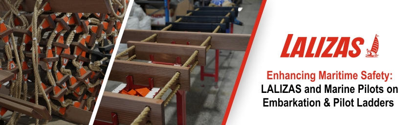 Enhancing Maritime Safety: LALIZAS and Marine Pilots on Embarkation & Pilot Ladders  Image