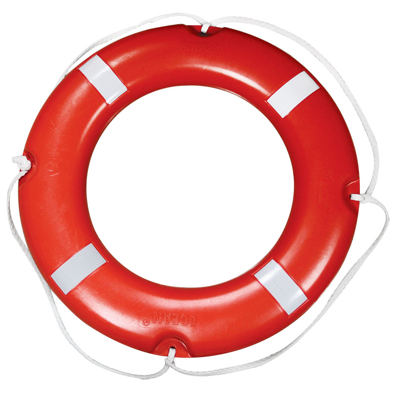 LALIZAS Lifebuoy Ring SOLAS, with Reflective Tape