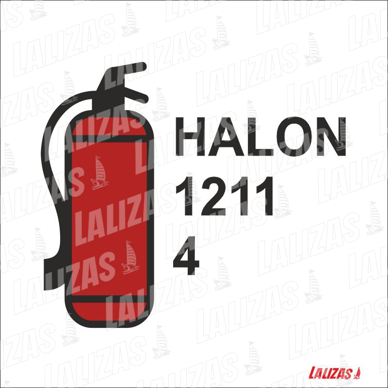 Portable Fire Extinguisher, Halon 1211,4