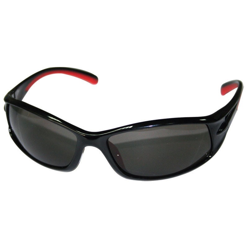 Sunglasses, TR90, polarized 1.10mm, black - red image #1